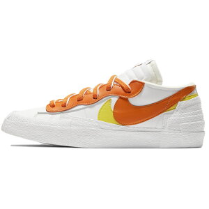 NIKE ナイキ SACAI X BLAZER LOW 'MAGMA ORANGE' サカイ×ブレザー ロー "マグマ オレンジ" メンズ レディース スニーカー WHITE/MAGMA ORANGE-WHITE DD1877-100【限定モデル】