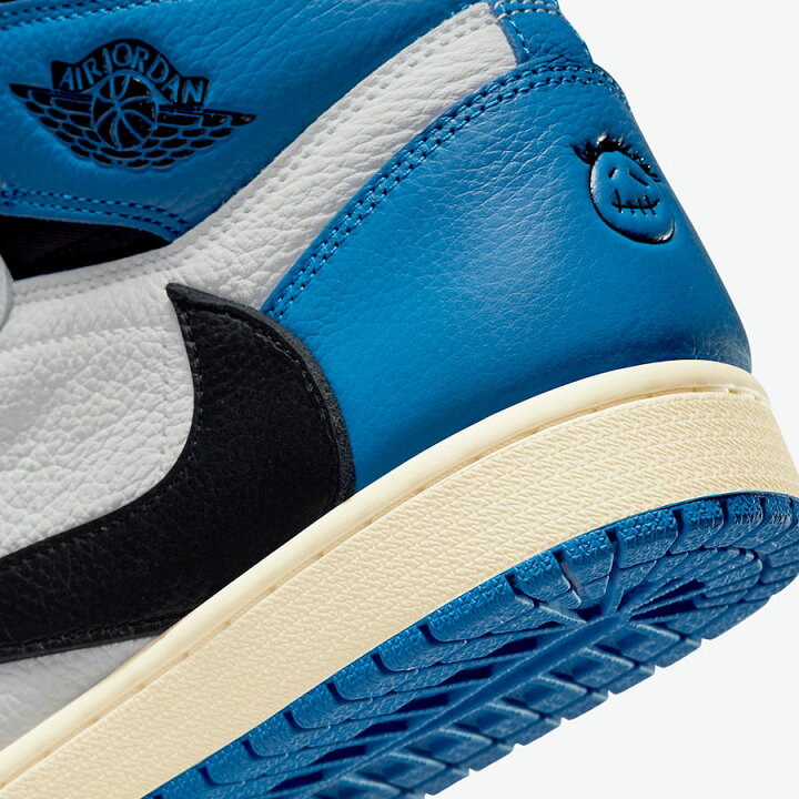 楽天市場 Nike ナイキ Fragment Design X Travis Scott X Air Jordan 1 Retro High フラグメントデザイン トラビス スコット エア ジョーダン ワン レトロ ハイ メンズ レディース スニーカー Sail Black Military Blue Shy Pink Dh3227 105 限定完売モデル Tens