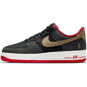 NIKE iCL AIR FORCE 1 '07 LX 'SPADES' GA tH[X  "Xy[h" Y Xj[J[ BLACK/METALLIC GOLD-UNIVERSITY RED DJ5184-001yCOWJ {ׁz
