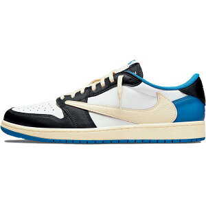 NIKE iCL FRAGMENT DESIGN X TRAVIS SCOTT X AIR JORDAN 1 RETRO LOW tOgfUC×grXEXRbg×GA W[_  g [ Y fB[X Xj[J[ WHITE/BLACK-ROYAL- SAIL DM7866-140