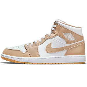 NIKE iCL AIR JORDAN 1 MID 'TAN GUM' GA W[_ 1 ~bh '^ K' Y fB[X Xj[J[ TAN/WHITE/GUM 554724-271yCOWJ {ׁz