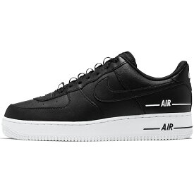 NIKE ナイキ AIR FORCE 1 '07 LV8 'DOUBLE AIR PACK - BLACK' エア フォース 1 '07 LV8 'ダブル エア パック ブラック' メンズ レディース スニーカー BLACK/BLACK/WHITE CJ1379-001【海外展開 日本未入荷】