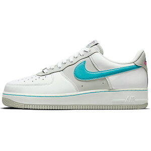 NIKE iCL NBA X AIR FORCE 1 '07 LV8 '75TH ANNIVERSARY FIESTA' NBA × iCL GAtH[X 1 EMB "75TH Ajo[T[tBGX^" Y fB[X Xj[J[ WHITE/GREY FOG/SUNDIAL/TURQUOISE BLUE DC8874-100yCOW