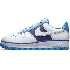 NIKE ナイキ NBA X AIR FORCE 1 '07 LV8 '75TH ANNIVERSARY - LAKERS' NBA × エアフォース 1 ロー "レイカーズ" メンズ レディース スニーカー WHITE/COAST/FIELD PURPLE/WHITE DC8874-101【限定完売モデル】