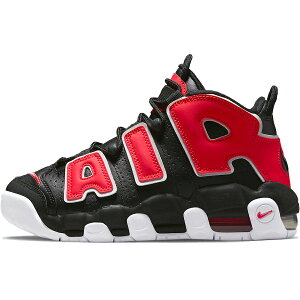 NIKE iCL AIR MORE UPTEMPO GS 'BLACK UNIVERSITY RED' GA A Abve| K[YTCY "ubN jo[VeB bh" LbY fB[X Xj[J[ BLACK/UNIVERSITY RED/WHITE DM3190-001yCOWJ 