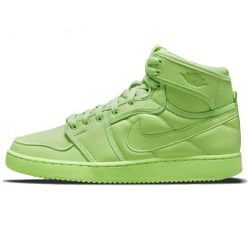 NIKE ナイキ BILLIE EILISH X WMNS AIR JORDAN 1 KO 'VOLT' ビリー・アイリッシュ × ウィメンズサイズモデル エアジョーダン 1 AJKO "ボルト" メンズ レディース スニーカー GHOST GREEN/GHOST GREEN DN2857-330【限定完売モデル】