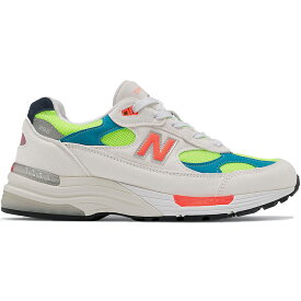 NEW BALANCE ニューバランス 992 MADE IN USA 'WHITE NEON' 992 メイド イン USA 'ホワイト ネオン' メンズ レディース スニーカー WHITE/GREEN M992DA【海外展開 日本未入荷】