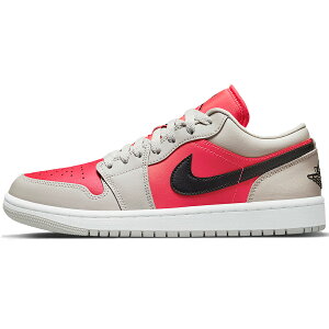 NIKE iCL WMNS AIR JORDAN 1 LOW 'LIGHT IRON ORE SIREN RED' EBYTCYf GA W[_ 1 [ gCg ACA I TC bhh fB[X Y Xj[J[ LIGHT IRON ORE/BLACK/SIRE