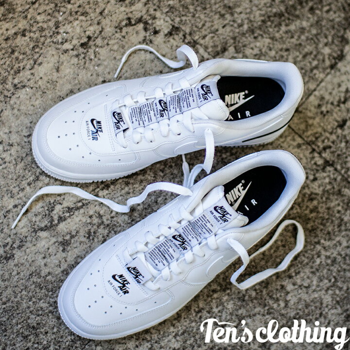 NIKE ナイキ AIR FORCE Nike Air Force Low Double Air Low White Black ナイキ エアフォース1 ロー CJ1379-100 メンズ スニーカー ランニングシューズ 19SX-20220915094514-019-005