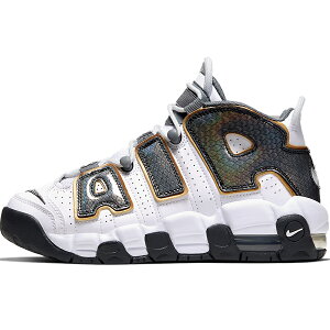 NIKE iCL AIR MORE UPTEMPO GS 'SNAKESKIN' LbYTCYf GA A Abve| 'Xl[NXL' LbY fB[X Xj[J[ WHITE/ANTHRACITE/METALLIC GOLD CQ4583-100yCOWJ {ׁz