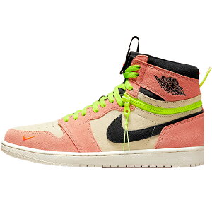 NIKE iCL AIR JORDAN 1 HIGH SWITCH 'PINK VOLT' GA W[_ 1 nC XCb` 'sN {g' Y fB[X Xj[J[ PEACH/LIGHT PEACH BLACK VOLT CW6576-800yCOWJ {ׁz