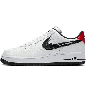 NIKE iCL AIR FORCE 1 LOW 'BRUSHSTROKE SWOOSH - WHITE' GA tH[X 1 [ gubVXg[N XEbV zCgh Y fB[X Xj[J[ WHITE/UNIVERSITY RED/BLACK DA4657-100yCOWJ {