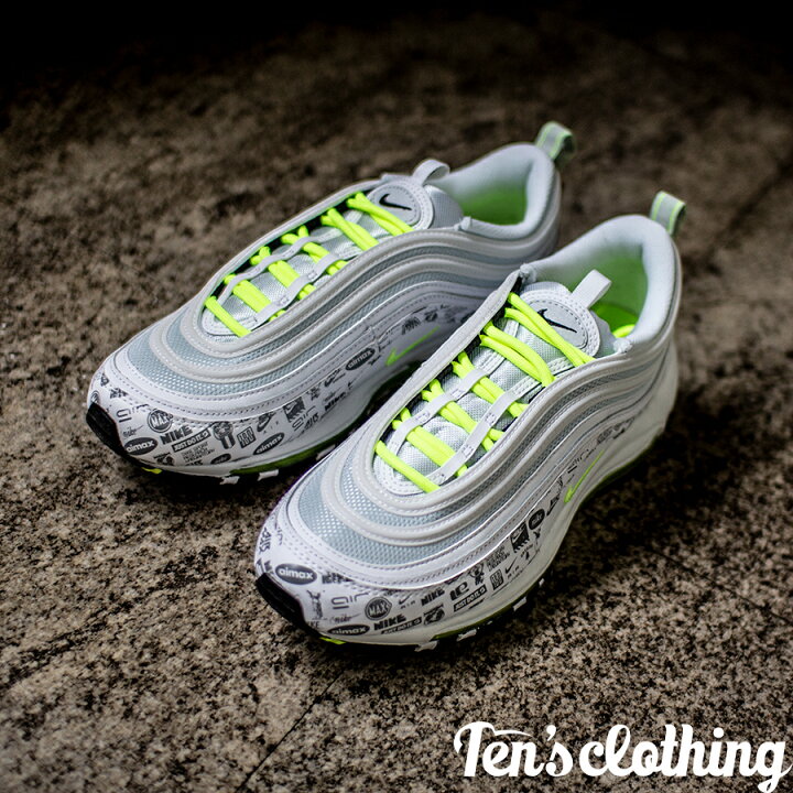 NIKE ナイキ AIR MAX 97 Nike Air Max 97 Volt Reflective Logo ナイキ エアマックス 97 DH0006-100 メンズ スニーカー ランニングシューズ 19SX-20220928173021-025-001