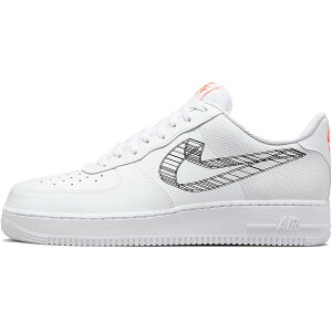 NIKE iCL AIR FORCE 1 LOW '3D SWOOSH GRAPHIC' GA tH[X 1 [ '3D XEbV OtBbN' Y fB[X Xj[J[ WHITE/BLACK ORANGE DR0149-100yCOWJ {ׁz