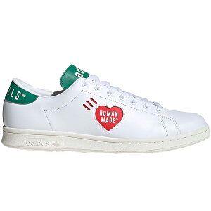 ADIDAS ORIGINALS AfB_X IWiX HUMAN MADE X STAN SMITH 'WHITE GREEN' q[} Ch × X^ X~X "zCg O[" Y fB[X Xj[J[ FOOTWEAR WHITE/OFF WHITE/GOLD METALLIC FY0734