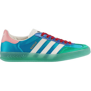 ADIDAS ORIGINALS AfB_X IWiX WMNS GAZELLE X GUCCI 'LIGHT BLUE SUEDE' EBYTCYf K[ X Ob` 'Cg u[ XG[h' fB[X Y Xj[J[ BLUE/GREEN/PINK/RED 707867U7R10