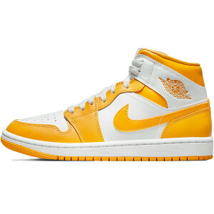 NIKE iCL WMNS AIR JORDAN 1 MID 'UNIVERSITY GOLD' EBYTCYf GAW[_ 1 ~bh "jo[VeB S[h" fB[X Y Xj[J[ WHITE/WHITE/UNIVERSITY GOLD BQ6472-117yCOWJ 