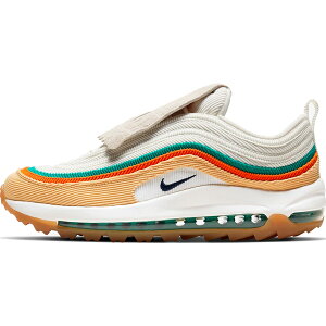 NIKE iCL AIR MAX 97 GOLF NRG 'LUCKY AND GOOD' GA }bNX 97 St NRG hbL[ Ah Obhh Y fB[X Xj[J[ CELESTIAL GOLD/SAIL/NEPTUNE GREEN/OBSIDIAN CJ0563-200yCOWJ {
