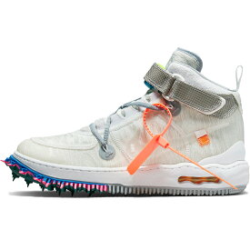 NIKE ナイキ OFF-WHITE X AIR FORCE 1 MID 'WHITE' オフホワイト × エアフォース 1 ミッド "ホワイト" メンズ レディース スニーカー WHITE/CLEAR/WHITE DO6290-100【限定完売モデル】