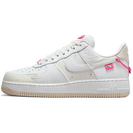 NIKE ナイキ WMNS AIR FORCE 1 '07 LX 'PINK BLING' ウィメンズサイズモデル エア フォース 1 '07 LX 'ピンク ブリン' レディース メンズ スニーカー SUMMIT WHITE/WHITE/WHITE/STRING DX6061-111【海外展開 日本未入荷】