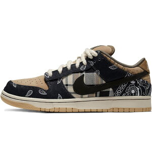 NIKE iCL TRAVIS SCOTT X DUNK LOW PREMIUM QS SB 'CACTUS JACK' gBX XRbg × _N [ v~A QS SB 'JN^X WbN' Y fB[X Xj[J[ BLACK/PARACHUTE BEIGE/PETRA BROWN CT5053-001y