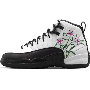 NIKE iCL AIR JORDAN 12 RETRO GS 'FLORAL' LbYTCYf GA W[_ 12 g "t[" LbY fB[X Xj[J[ WHITE/VIVID GREEN/LAVENDER MIST/BLACK DR6956-100yCOWJ {ׁz
