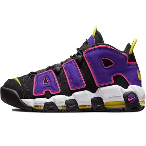 NIKE iCL AIR MORE UPTEMPO '96 'COURT PURPLE' GA A Abve| '96 "R[g p[v" Y fB[X Xj[J[ BLACK/MULTI-COLOR/COURT PURPLE DZ5187-001yCOWJ {ׁz