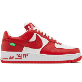 NIKE ナイキ LOUIS VUITTON X AIR FORCE 1 LOW 'WHITE COMET RED' ルイ ヴィトン X エア フォース 1 ロー 'ホワイト コメット レッド' メンズ レディース スニーカー WHITE/COMET RED LVNAFRED【限定完売モデル】