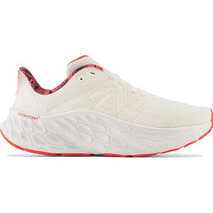 NEW BALANCE j[oX WMNS NYC MARATHON FRESH FOAM X MORE V4 EBYTCYf j[[N }\ tbV tH[ X A V4 fB[X Y Xj[J[ WHITE/ELECTRIC RED WMORRR4yC