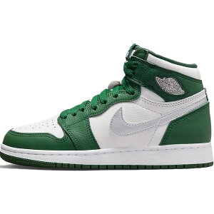 NIKE iCL AIR JORDAN 1 RETRO HIGH OG GS 'GORGE GREEN' LbYTCYf GA W[_ 1 g nC OG 'S[W O[' LbY fB[X Xj[J[ GORGE GREEN/METALLIC SILVER/WHITE 575441-303yCOW