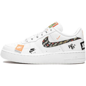 NIKE iCL GS AIR FORCE 1 `07 PREMIUM "JUST DO IT PACK" LbYTCYf GAtH[X v~A "WXg hD Cbg pbN" LbY fB[X Xj[J[ WHITE/WHITE-BLACK-TOTAL ORANGE AO3977-100