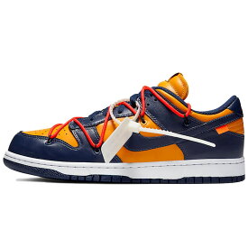 NIKE ナイキ OFF-WHITE X DUNK LOW 'UNIVERSITY GOLD' オフホワイト× ダンク ロー "ユニバーシティ ゴールド" メンズ レディース スニーカー UNIVERSITY GOLD/MIDNIGHT NAVY/WHITE CT0856-700【限定完売モデル】