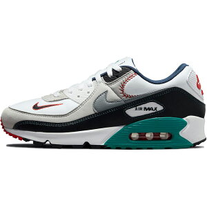 NIKE iCL KEN GRIFFEY JR. X AIR MAX 90 'BACKWARDS CAP' PEOtB[EWjA × GA}bNX 90 "obN[Y Lbv" Y fB[X Xj[J[ WHITE/FRESH WATER GREY FOG SMOKE GREY DJ5190-100yC