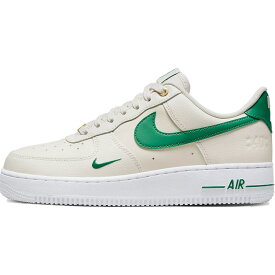 NIKE ナイキ WMNS AIR FORCE 1 '07 SE '40TH ANNIVERSARY - SAIL MALACHITE' ウィメンズサイズモデル エア フォース 1 '07 SE '40周年 アニバーサリー セイル マラカイト' レディース メンズ スニーカー SAIL/MALACHITE/WHITE/METALLIC GOLD DQ7582-101【限定完売モデル】