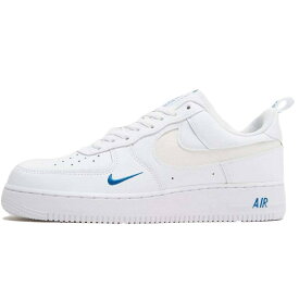 NIKE ナイキ AIR FORCE 1 '07 LV8 'REFLECTIVE SWOOSH - WHITE DARK MARINA BLUE' エア フォース 1 '07 LV8 'リフレクティブ スウッシュ ホワイト ダーク マリーナ ブルー' メンズ レディース スニーカー WHITE/DARK MARINA BLUE/WHITE FB8971-100【海外展開 日本未入荷】