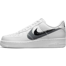 NIKE ナイキ AIR FORCE 1 LOW '07 "SPRAY PAINT SWOOSH" エア フォース 1 ロー '07 "スプレー ペイント スウッシュ" メンズ レディース スニーカー WHITE/BLACK/COOL GREY FD0660-100【海外展開 日本未入荷】