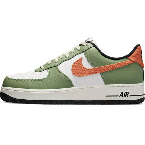 NIKE iCL AIR FORCE 1 '07 'OIL GREEN ORANGE HEMP' GAtH[X1 [ '07 "IC O[ IWwv" Y fB[X Xj[J[ OIL GREEN/WHITE/SAIL/SAFETY ORANGE FD0758-386yCOWJ {ׁz