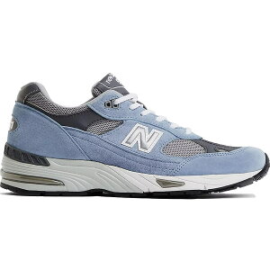 NEW BALANCE j[oX MADE IN UK 991V1 " DUSTY BLUE WITH SMOKED PEARL" Ch C UK 991V1 "_XeBu[ EBY X[Nh p[" Y fB[X Xj[J[ DUSTY BLUE WITH ALLOY AND SMOKED PEARL M991BG
