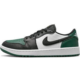 NIKE ナイキ AIR JORDAN 1 LOW GOLF 'NOBLE GREEN' エア ジョーダン 1 ロー ゴルフ 'ノーブル グリーン' メンズ レディース スニーカー WHITE/BLACK/NOBLE GREEN DD9315-107【限定完売モデル】