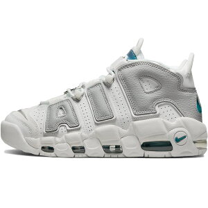 NIKE iCL WMNS AIR MORE UPTEMPO 'METALLIC TEAL' EBYTCY f GA A Abve| "^bNeB[" fB[X Y Xj[J[ SUMMIT WHITE/GREY FOG/BRIGHT SPRUCE/GREY FOG DR7854-100yC