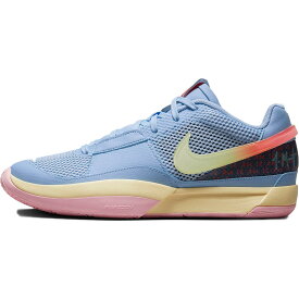 NIKE ナイキ JA 1 'DAY ONE' ジャ1 "デイ ワン" メンズ レディース スニーカー COBALT BLISS/HOT PUNCH/MEDIUM SOFT PINK/CITRON TINT DR8785-400【限定完売モデル】