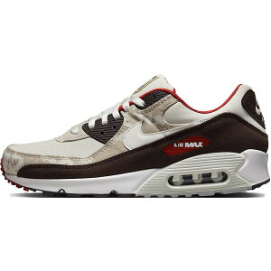 NIKE iCL AIR MAX 90 'SOCIAL FC' GA }bNX 90 '\[V GtV[' Y fB[X Xj[J[ LIGHT BONE/SUMMIT WHITE/KHAKI/DUNE RED/VELVET BROWN/LEMON WASH DX3576-001yCOWJ {ׁz