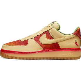 NIKE ナイキ AIR FORCE 1 LOW '07 'CHILI PEPPER' エアフォース1 ロー '07 "チリペッパー" メンズ レディース スニーカー LEMON WASH/LEMON WASH/UNIVERSITY RED DZ4493-700【海外展開 日本未入荷】