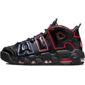 NIKE ナイキ AIR MORE UPTEMPO 'ELECTRIC' エア モア アップテンポ 'エレクトリック' メンズ レディース スニーカー BLACK/BRIGHT CRIMSON/RACER BLUE FD0729-001【限定完売モデル】