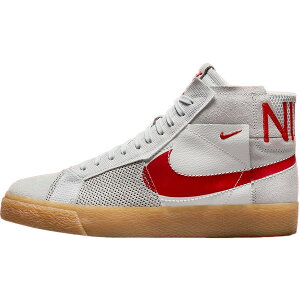 NIKE iCL ZOOM BLAZER MID PREMIUM SB 'DECONSTRUCTED RED' Y[ u[U[ ~bh v~A SB 'fBRXgNg bh' Y fB[X Xj[J[ SUMMIT WHITE/PURE PLATINUM/SUMMIT WHITE/UNIVERSITY RED FD