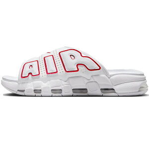 NIKE iCL AIR MORE UPTEMPO SLIDE 'WHITE UNIVERSITY RED' GA A Abve| XCh 'zCg jo[VeB bh' Y fB[X Xj[J[ WHITE/WHITE/UNIVERSITY RED FD9884-100y胂fz