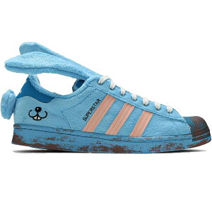 ADIDAS ORIGINALS アディダス オリジナルス MELTING SADNESS X SUPERSTAR 'BUNNY' メルティングサッドネス × スーパースター "バニー" メンズ レディース スニーカー JOY BLUE/GLOW PINK/CRAFT BLUE FZ5253【海外展開 日