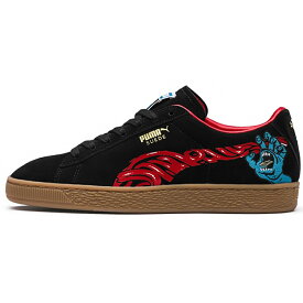 PUMA プーマ X SANTA CRUZ SUEDE CLASSIC サンタクルーズコラボ スエードクラシック メンズ レディース スニーカー BLACK/RED ブラック/レッド 366321-01【限定モデル】 harusport_d19