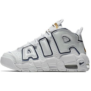 NIKE iCL AIR MORE UPTEMPO GS GA A Abve| K[Y LbYTCY LbY fB[X Xj[J[ WHITE/MIDNIGHT NAVY/METALLIC GOLD zCg/~bhiCglCr[/^bNS[h 415082-1
