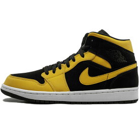 29.5cm NIKE ナイキ AIR JORDAN 1 MID エアジョーダンワン ミッド メンズ スニーカー BLACK/SAIL/UNIVERSITY GOLD ブラック/セイル/ユニバーシティゴールド 554724-071【海外限定 日本未入荷】 harusport_d19